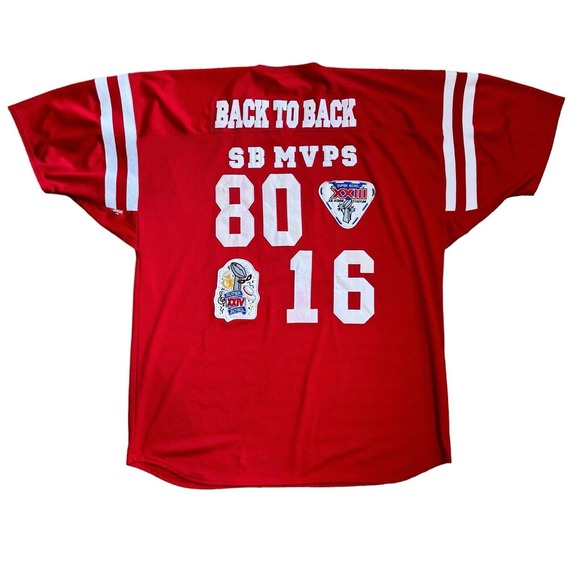 VTG Super Bowl XXIII Super Bowl XXIV Back to Back SB MVPS - Picture 1 of 16